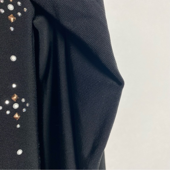 WHBM Dress Womens Small Cold Shoulder Studded Beads Cocktail Sparkle Datenight - Picture 3 of 9